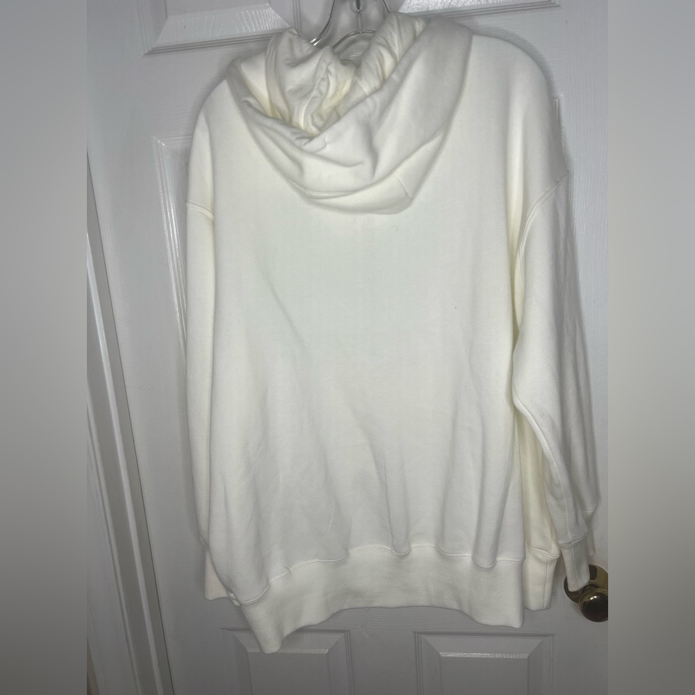 Nike Sail Phoenix Fleece Oversized Women’s Full Zip Hooded Jacket Size Large - Picture 11 of 13